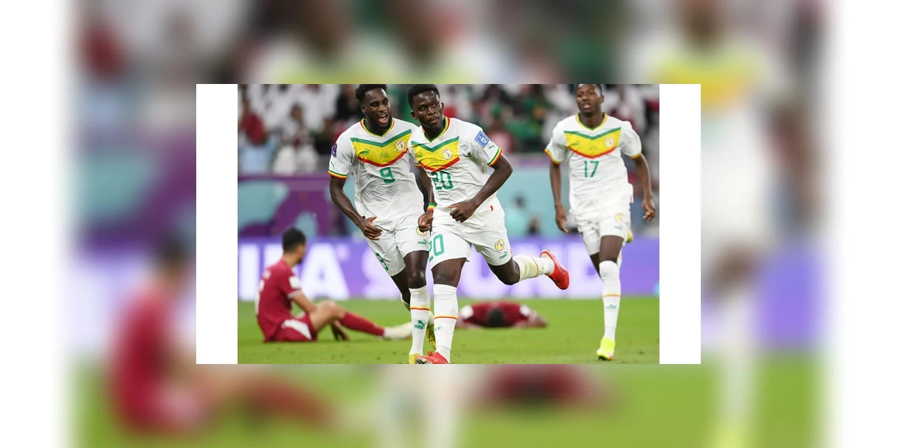 Senegal vence o Catar por 3 a 0 na segunda rodada do Grupo A