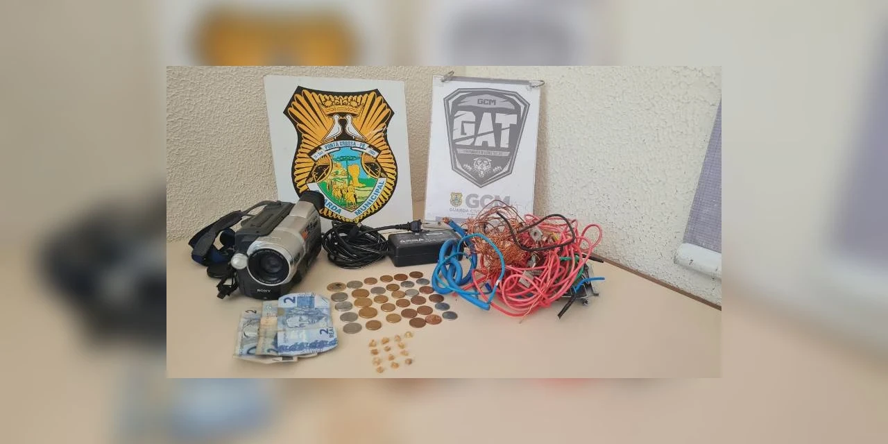 GCM prende suspeito de furtos na região da Ronda