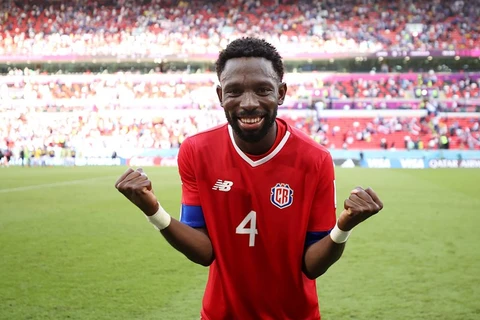 Costa Rica vence o Japão com gol de Fuller