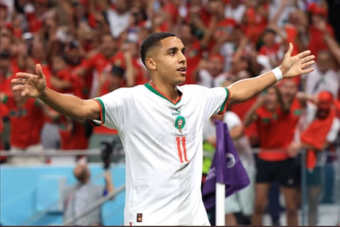 Marrocos vence a Bélgica por 2x0, com gols de Sabiri e Aboukhlal