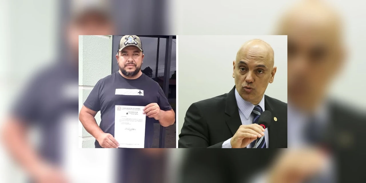 Vereador de Carambeí apresenta Moção de Repúdio contra Ministro Alexandre de Moraes