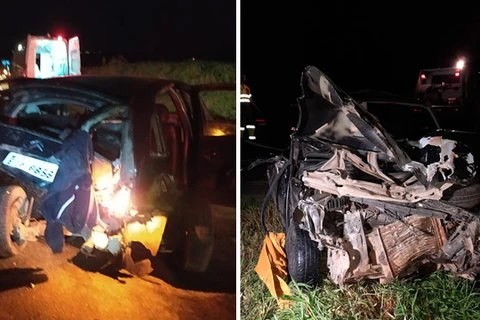 Homem, de 48 anos morre, após colisão traseira na PR-151, em Carambeí