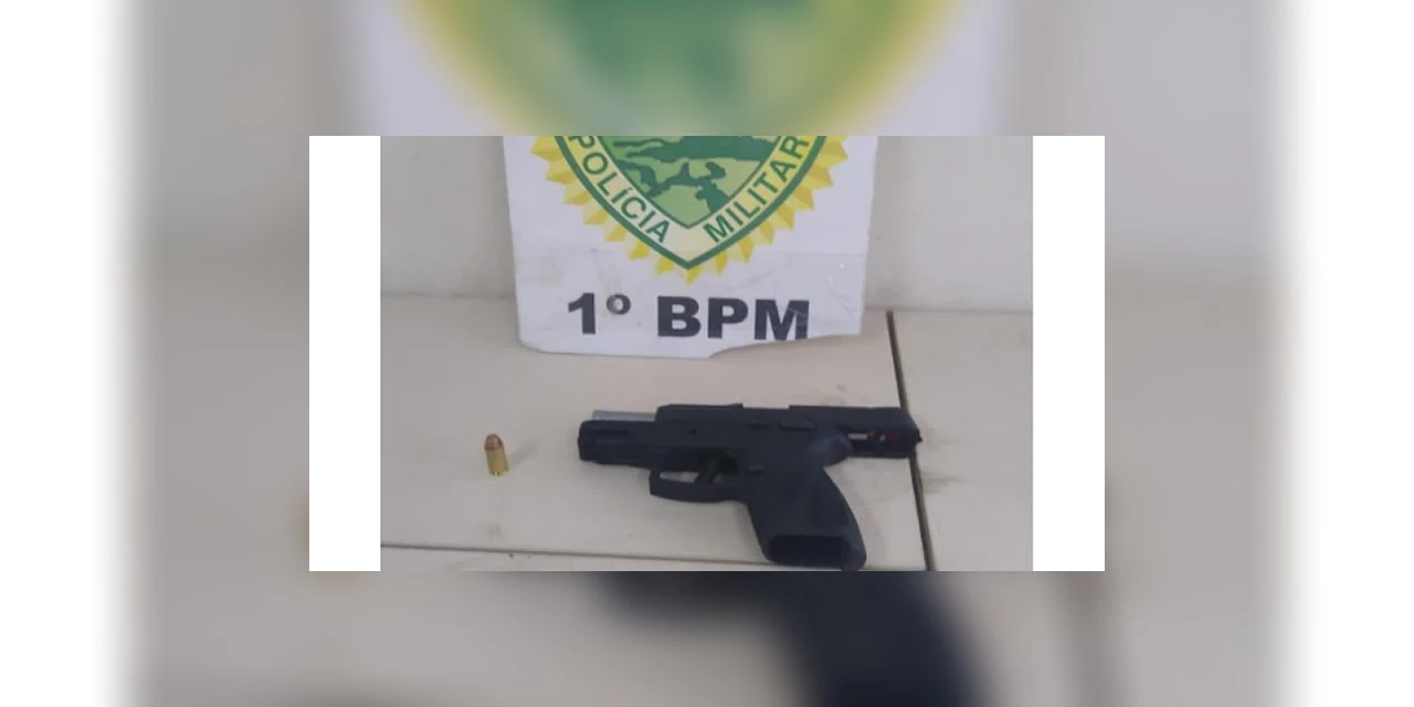 Homem é preso por dirigir embriagado e andar com arma no carro no centro de PG
