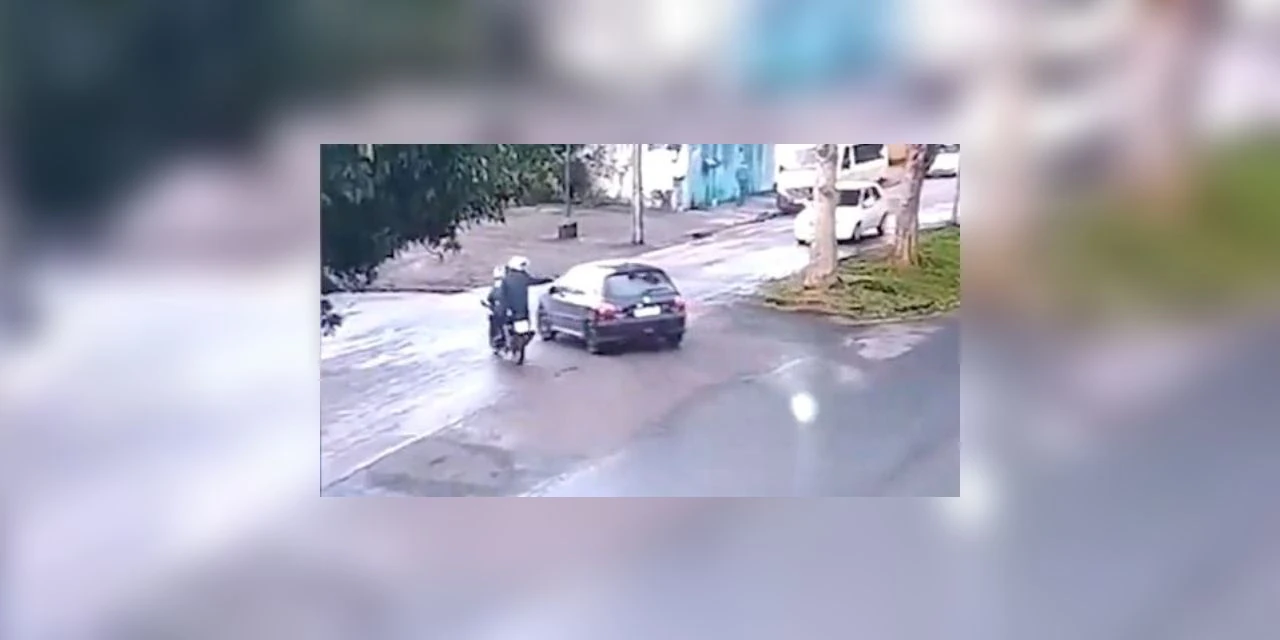 Vídeo mostra execução de homem  dentro de carro em Ponta Grossa; veja