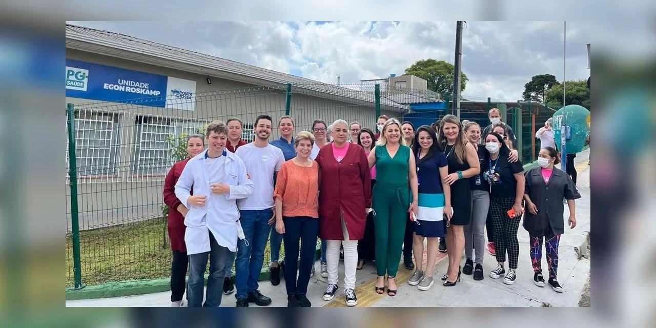 Prefeitura entrega revitalização da unidade de saúde Egon Roskamp
