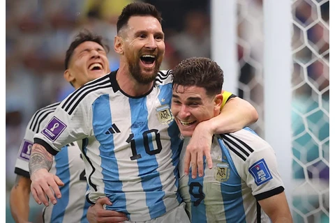 Argentina vence Croácia por 3 a 0 e está na final da Copa do Catar