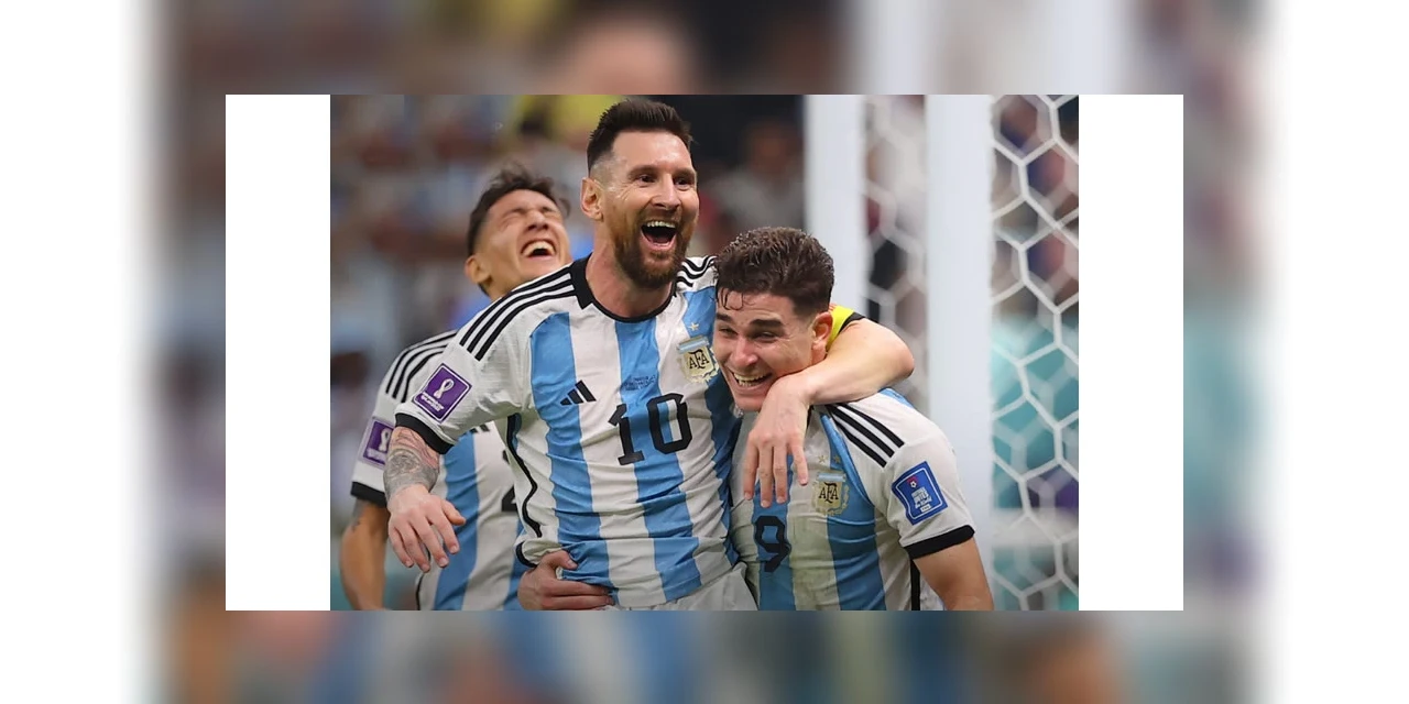 Argentina vence Croácia por 3 a 0 e está na final da Copa do Catar