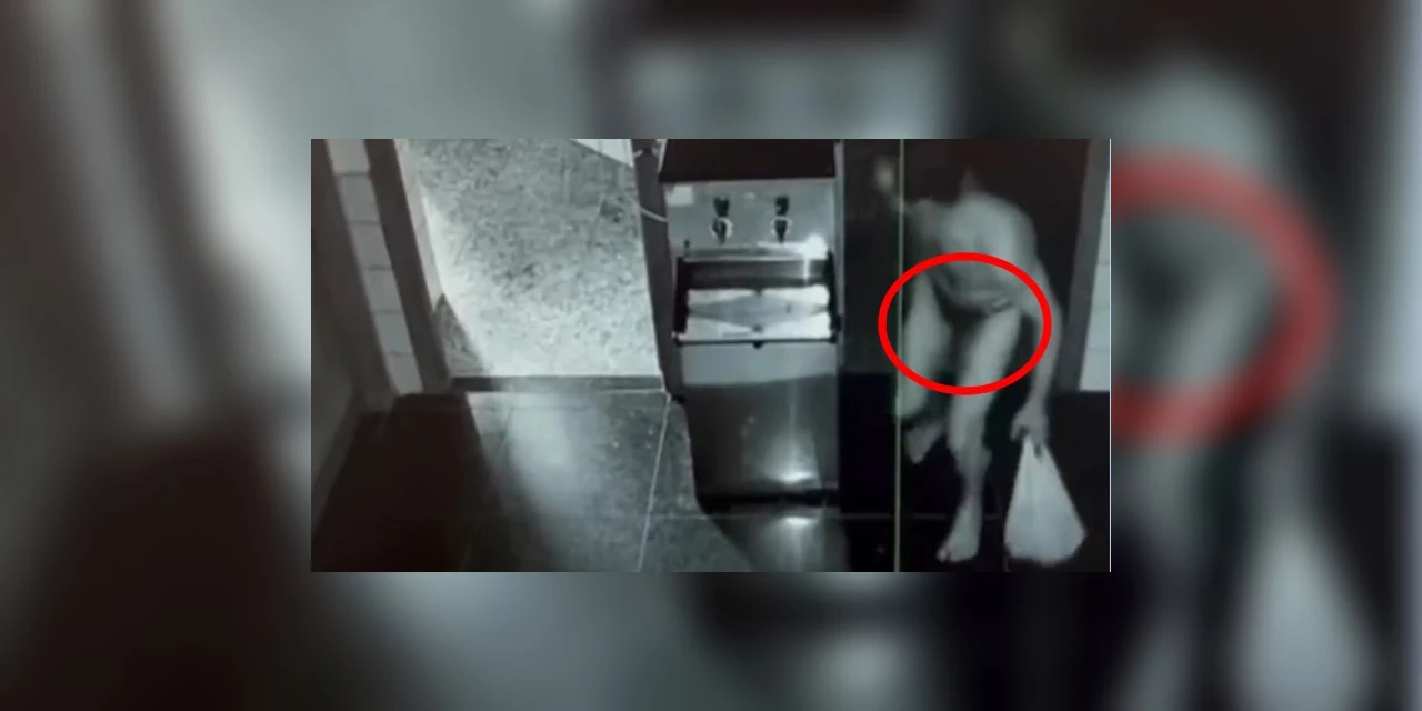 VIDEO: Homem é preso em Brasília, furtando colégio de calcinha