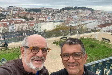 Marcos Caruso nega casamento em Lisboa: 'Anéis comprados numa feirinha'