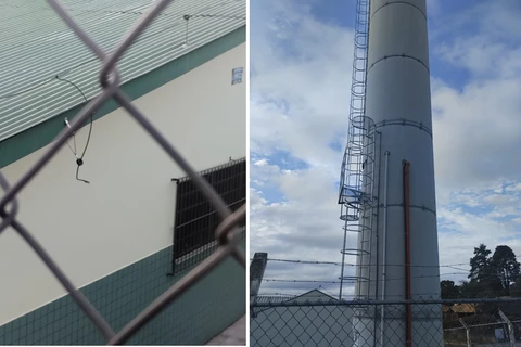 Após ser perseguido pela GCM, ladrão deixa para trás fiação elétrica furtada de escola no Contorno