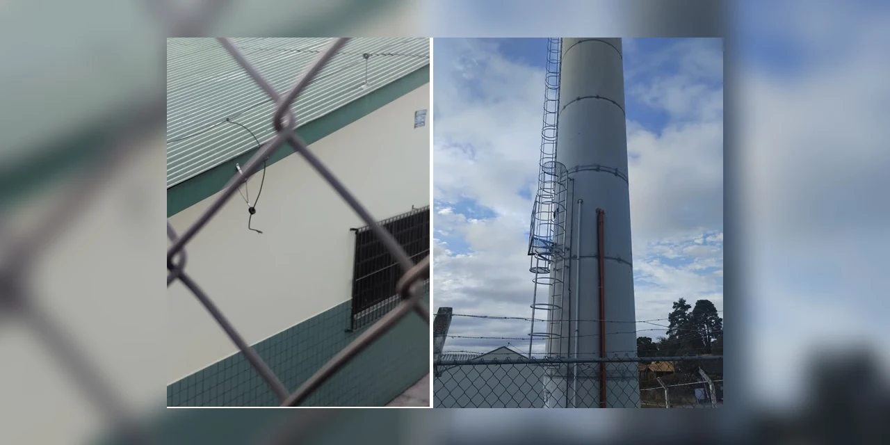 Após ser perseguido pela GCM, ladrão deixa para trás fiação elétrica furtada de escola no Contorno