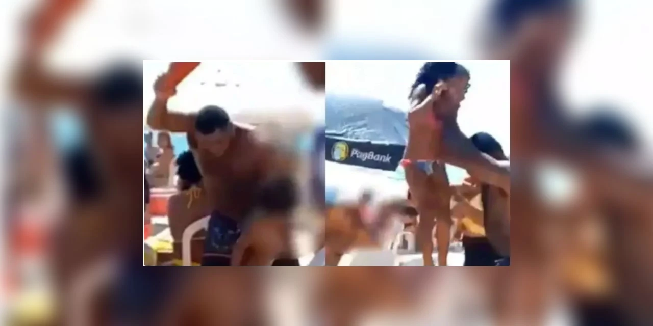 Pai que espancou crianças em praia se diz arrependido e que ama seus filhos