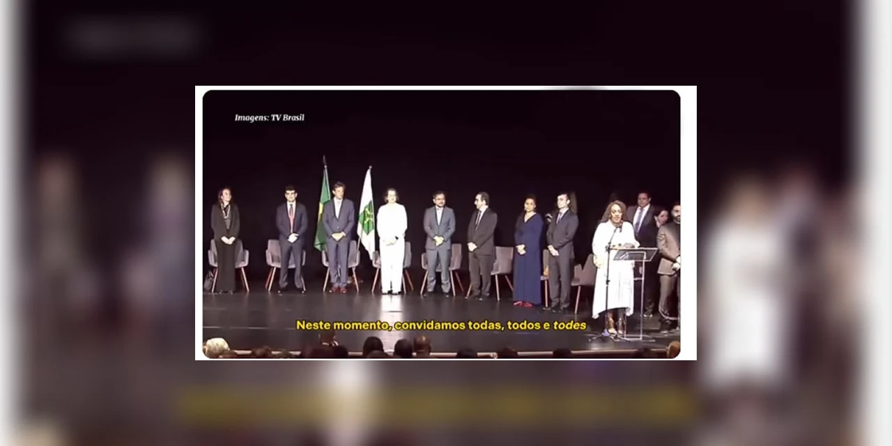 “Todas, todos e todes.” Governo Lula adota o uso de pronome neutro em cerimônias oficiais