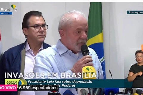 Lula se pronuncia sobre manifestações em Brasilia; assista!
