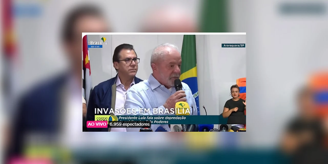 Lula se pronuncia sobre manifestações em Brasilia; assista!