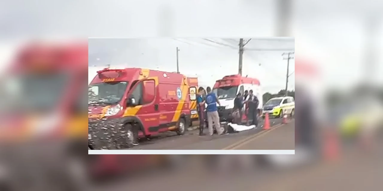 Motociclista morre em grave acidente na região de Uvaranas, em PG