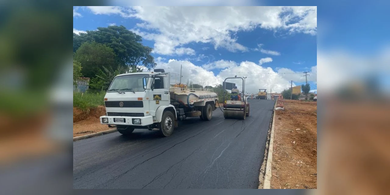 Prefeitura avança com obras de pavimentação no San Marino