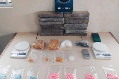 Suspeito de Tráfico é preso com quase 15Kg de drogas em Ponta Grossa