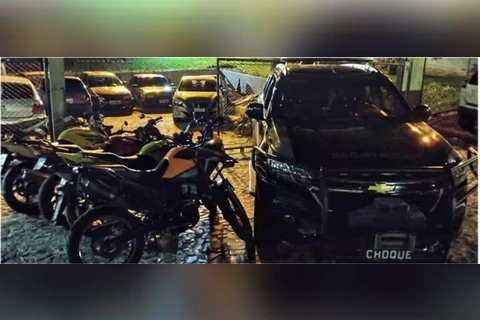 Dupla é presa com quatro motocicletas roubadas em Ponta Grossa