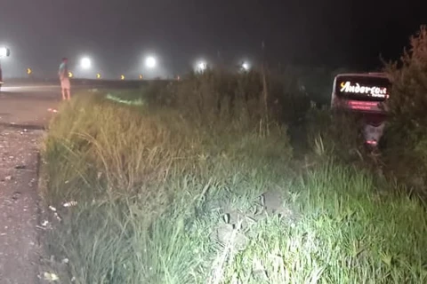 Motorista de ônibus morre após batida de frente com caminhonete na BR-277, em Guarapuava