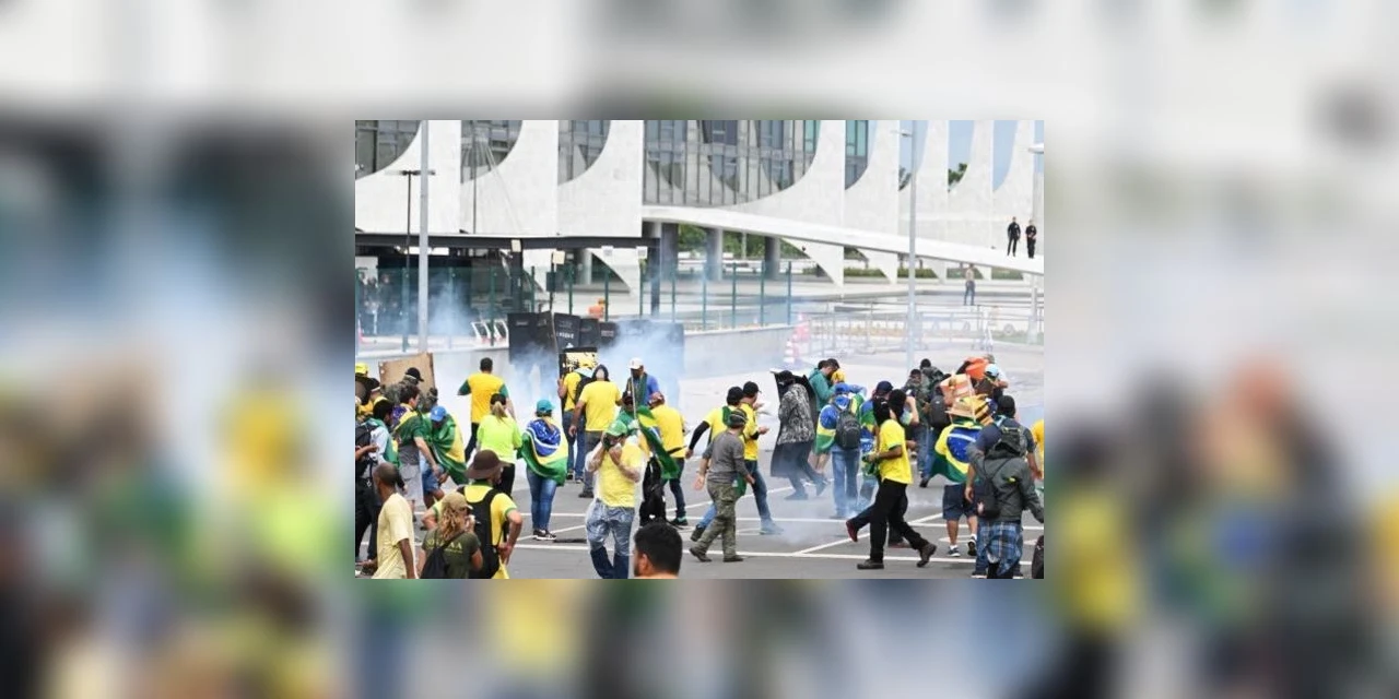 PF faz operação contra suspeitos de promover e financiar quebradeira em Brasilia