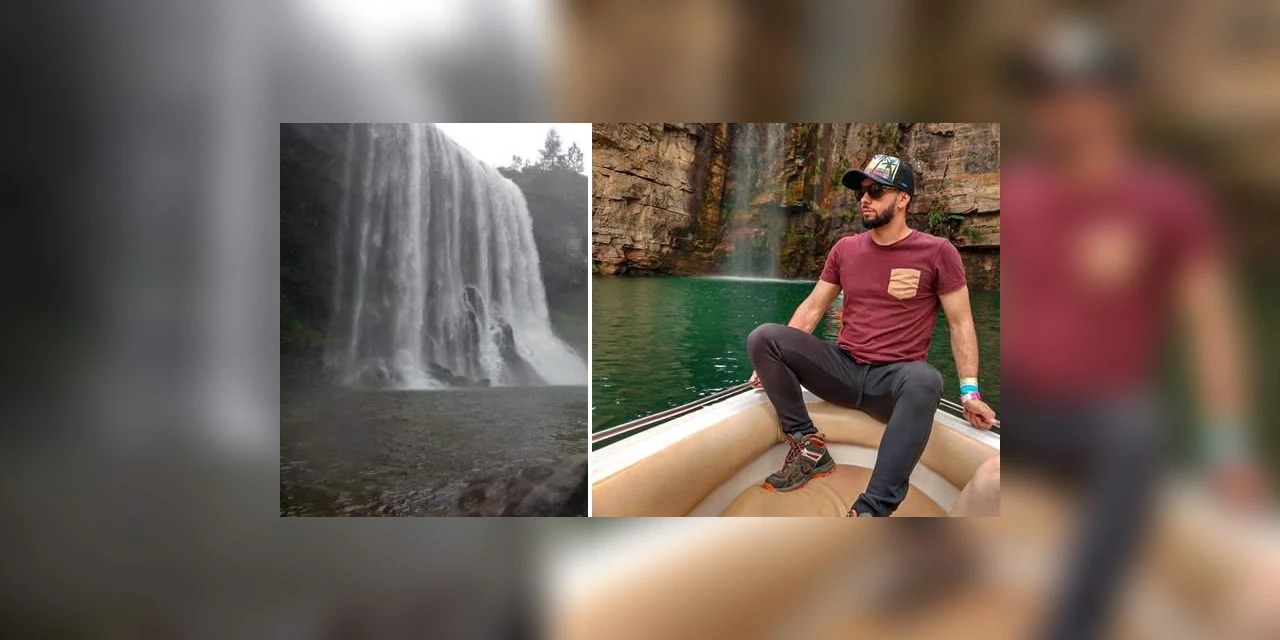 Guia salva turista, mas morre afogado em cachoeira de Sengés