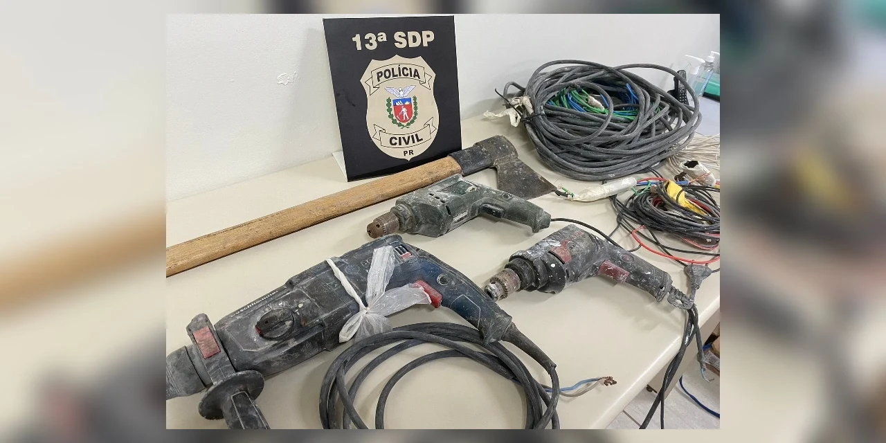 Polícia Civil de Ponta Grossa prende suspeito de furtos na região da Vila Estrela