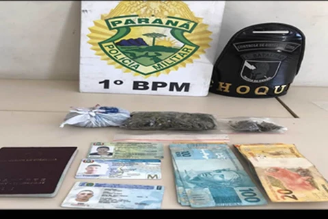 Colombianos são presos com maconha em bairro de PG