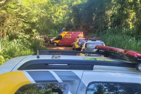 PM desaparecido é encontrado amarrado em árvore; veja vídeo do resgate