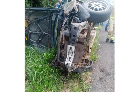 Capotamento termina com uma pessoa morta na PR-151, em Castro