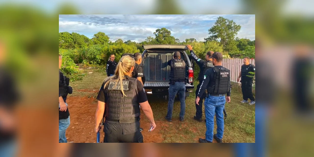 Polícia Civil de Ponta Grossa deflagra operação contra suspeitos de Latrocínios