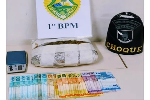 Casal é preso suspeito de tráfico de drogas na Chapada, em PG