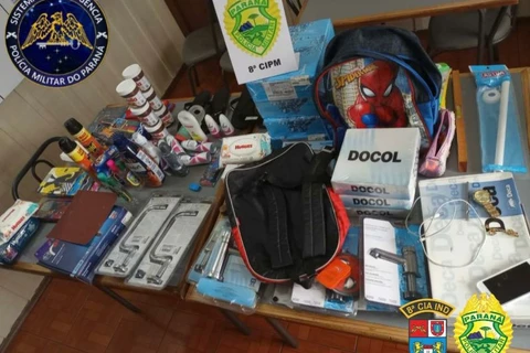 Quadrilha especializada em roubo à residências e estabelecimentos comerciais é presa em Irati