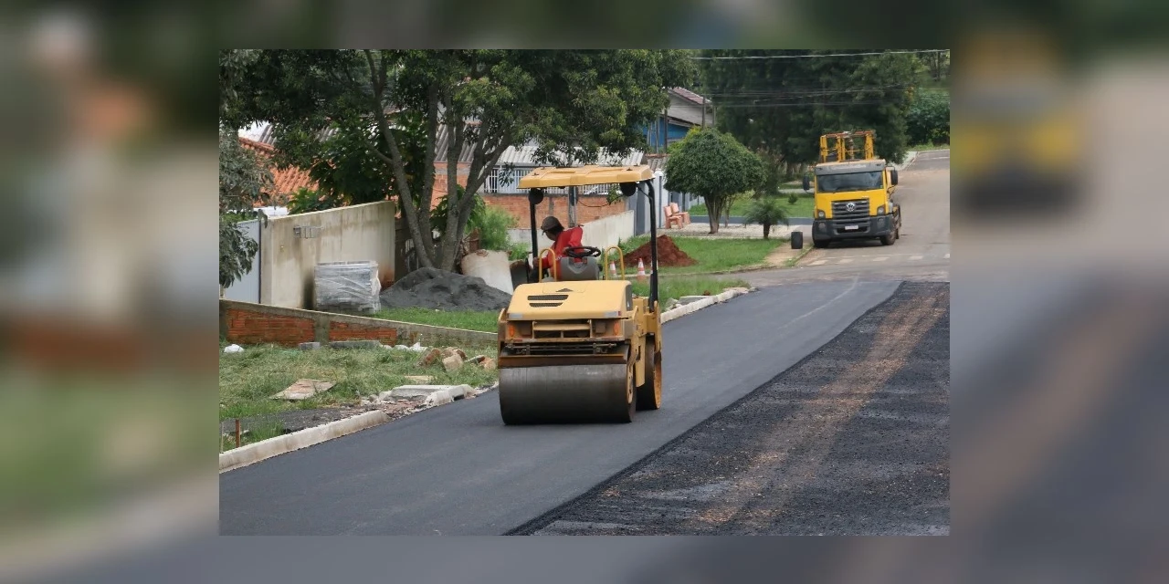 Prefeitura investe R$ 2,8 mi em pavimentação no Jardim Paraíso
