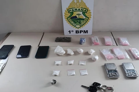 PG: Dupla é presa suspeita de tráfico de drogas