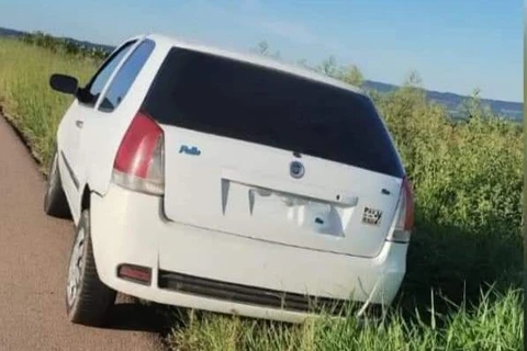 Veiculo usado em assalto a bancos de Imbituva é encontrado em Porto Amazonas