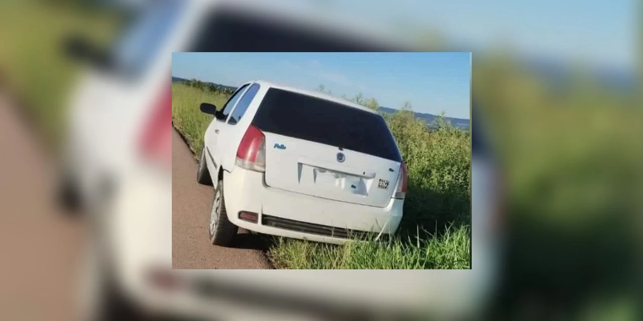 Veiculo usado em assalto a bancos de Imbituva é encontrado em Porto Amazonas