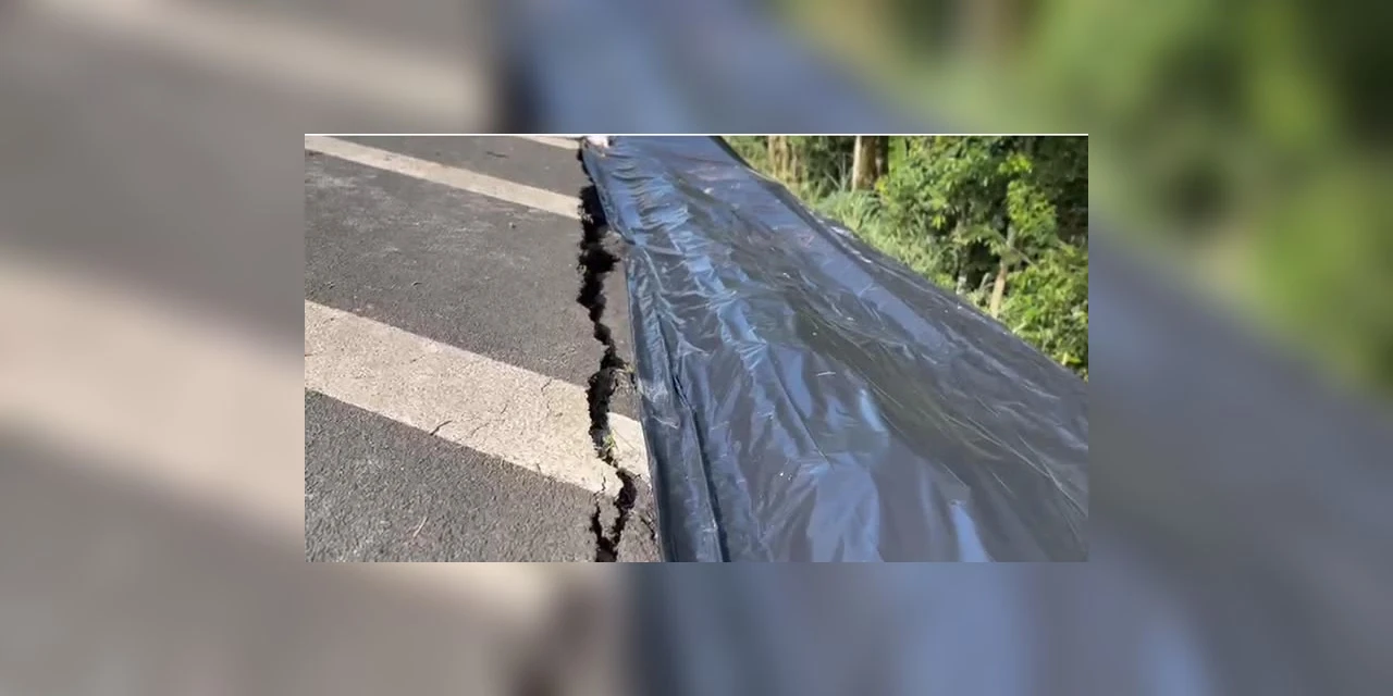 Trecho interditado da BR-277 no sentido litoral está ‘geologicamente comprometido’, avalia DNIT; não há previsão de liberação da rodovia