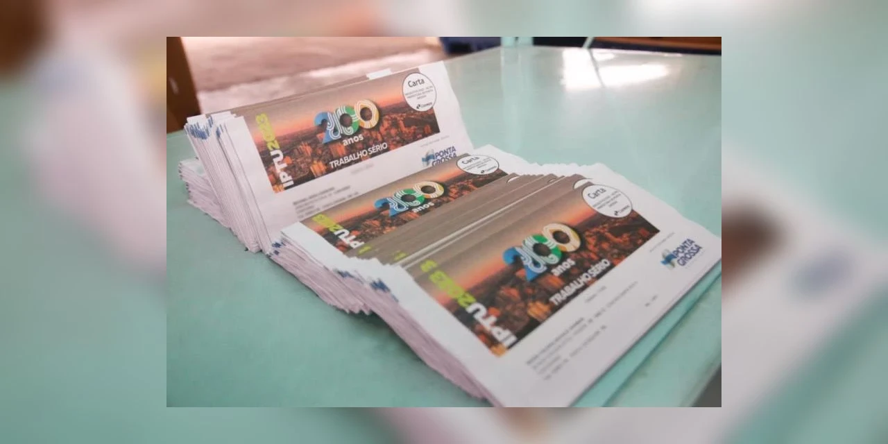 Correios iniciam entrega dos boletos do IPTU 2023