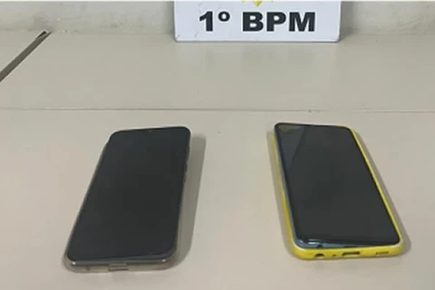 PG: Dupla é presa com celulares e documentos roubado da vitima