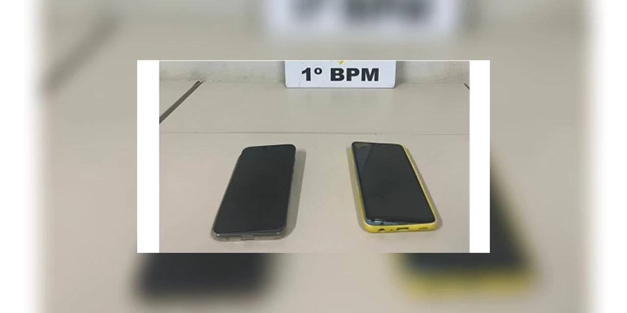 PG: Dupla é presa com celulares e documentos roubado da vitima