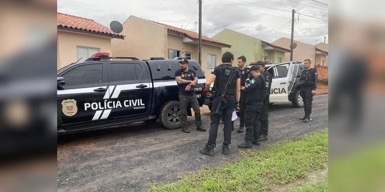 Polícia Civil deflagra operação em combate ao tráfico de drogas e porte ilegal de arma de fogo em Teixeira Soares