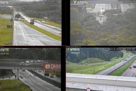 BR-376 é interditada entre Paraná e SC pela segunda vez em menos de 24h