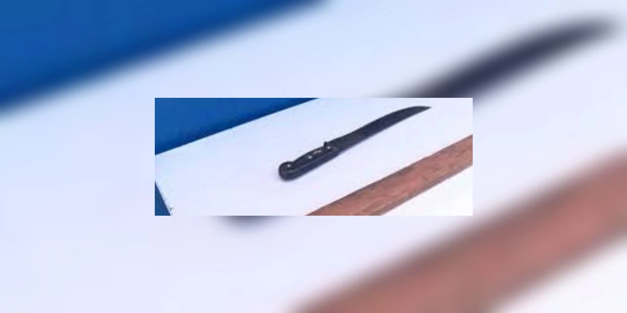 Homem com facão é preso ao tentar matar a ex em Castro