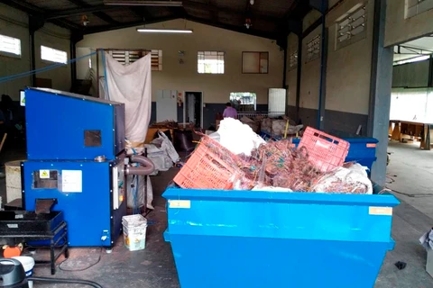 Polícia Civil apreende 20 toneladas de fios de cobre e prende cinco pessoas na Capital