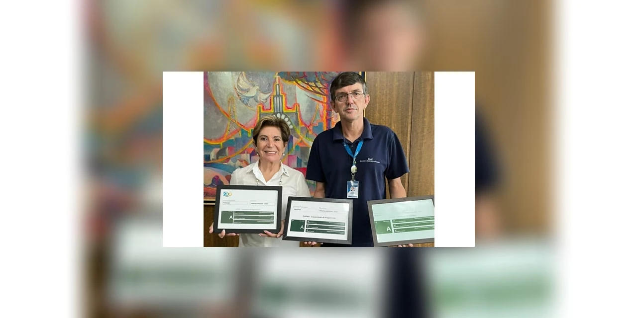 Prefeitura de Ponta Grossa conquista classificação A em capacidade de pagamento