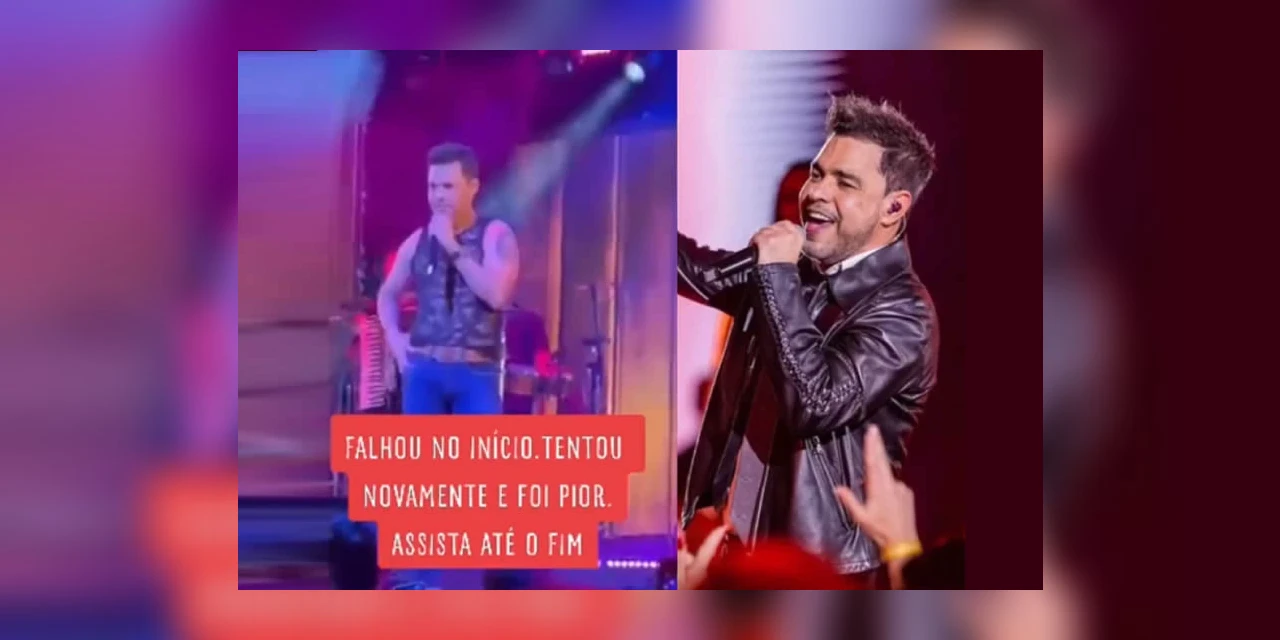 Voz de Zezé de Camargo falha no meio do show: "Nunca vivi isso na minha vida”