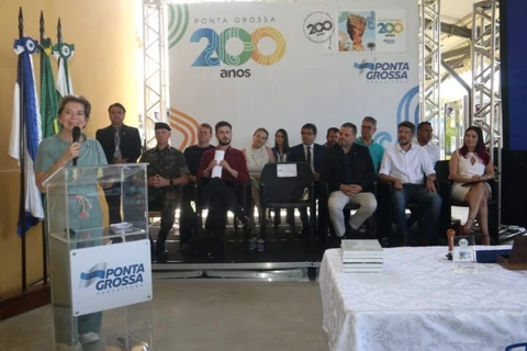Evento marca abertura do Bicentenário e lançamento do Selo “PG 200 Anos”
