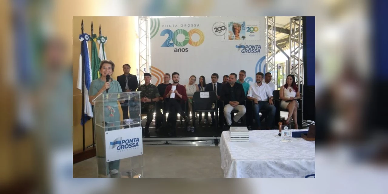 Evento marca abertura do Bicentenário e lançamento do Selo “PG 200 Anos”