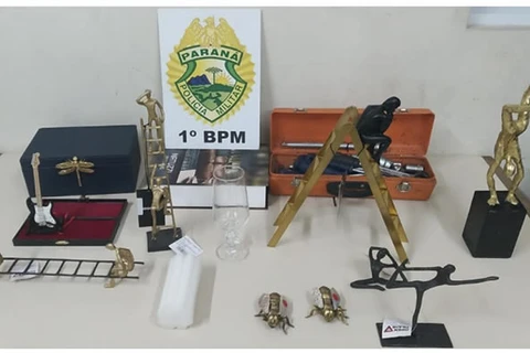 Dupla é presa após roubo em comércio de Ponta Grossa